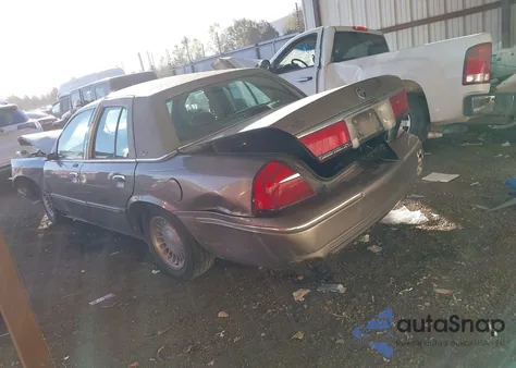 2002 Mercury Grand Marquis Ls from USA, damaged, VIN 2MEFM75W62X625686